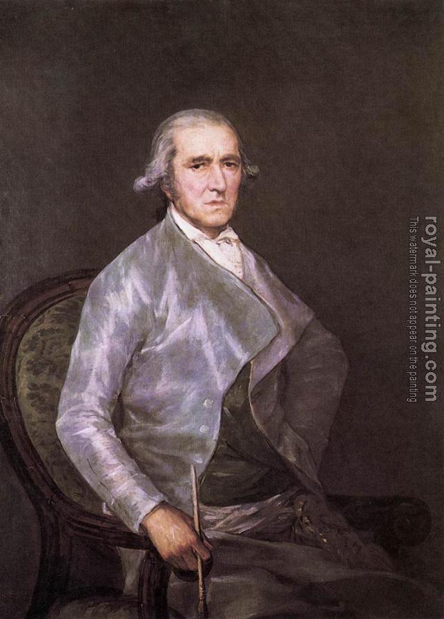 Francisco De Goya : Portrait of Francisco Bayeu